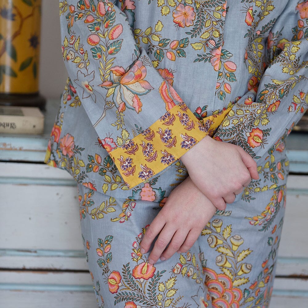 Pyjamas | Grey, Coral & Mustard Pyjamas Powell Craft 