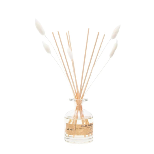 Reed Diffuser | Wood Sage & Sea Salt Candle Cahm 