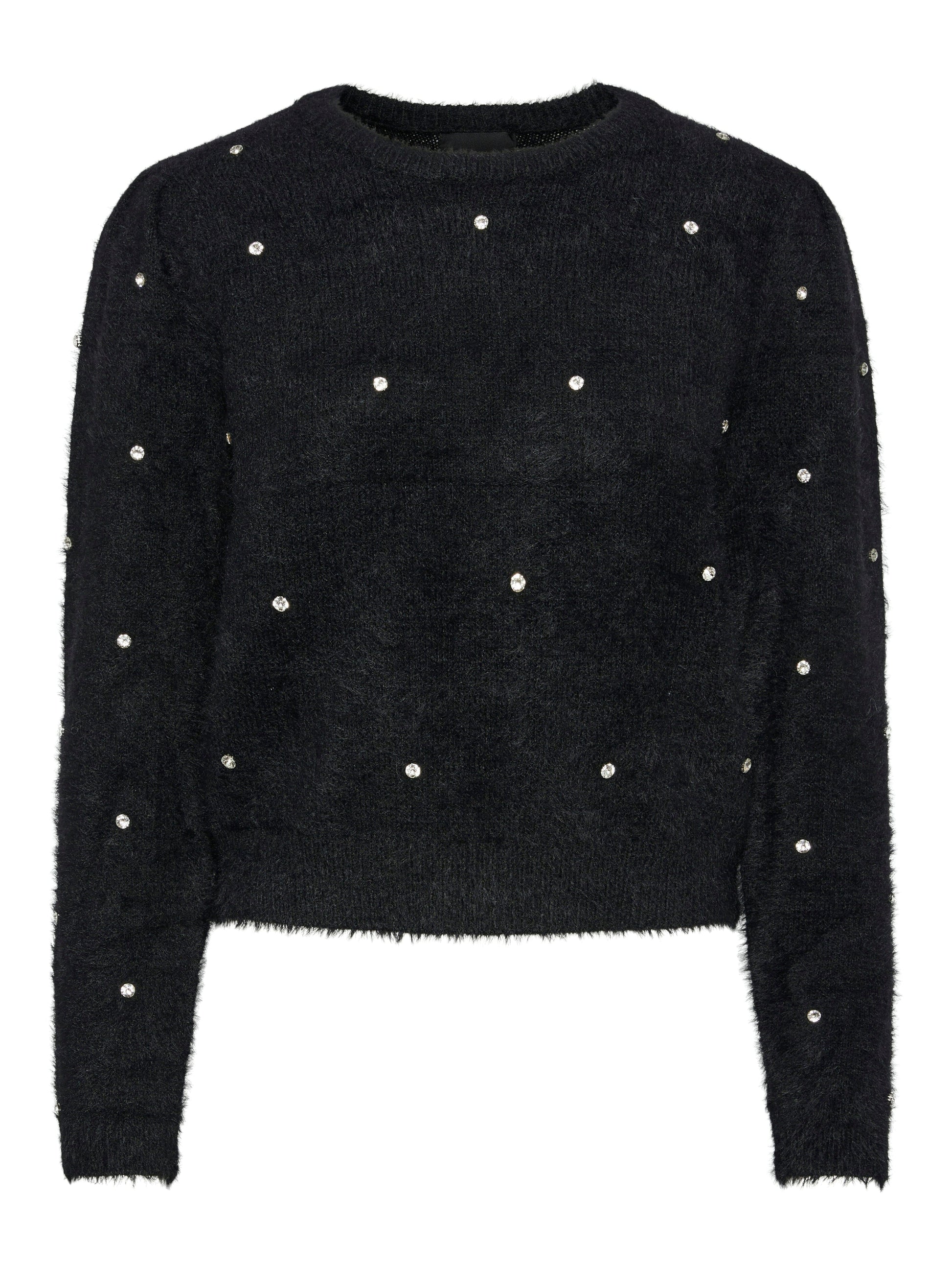 Renny Knit | Black Embellishment Knitwear Pieces 