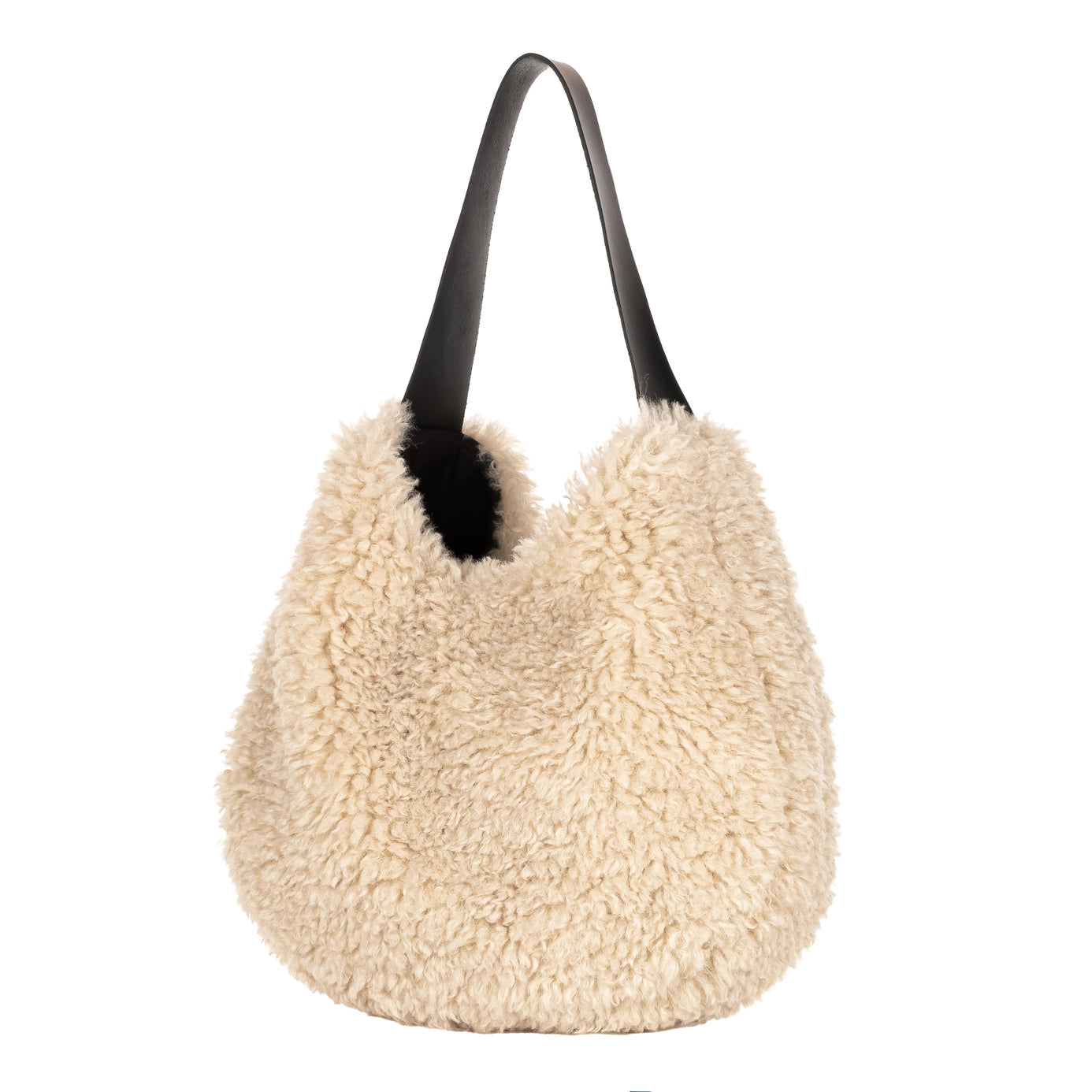 Sable Slouch Bag | Cream Handbag Parisienne Collection 