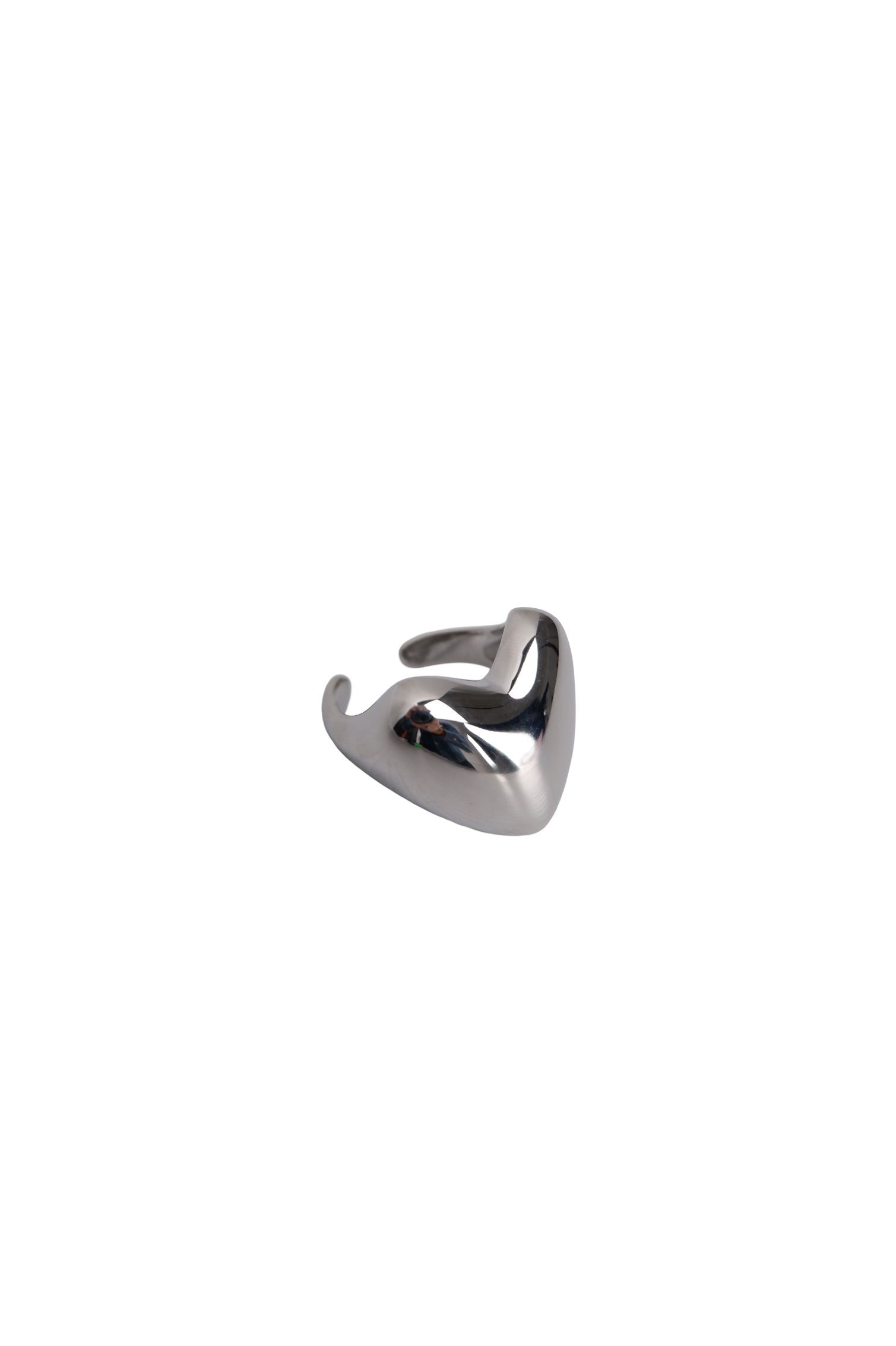 Sharnie Heart Ring | 2 Colours Earrings Black Colour 