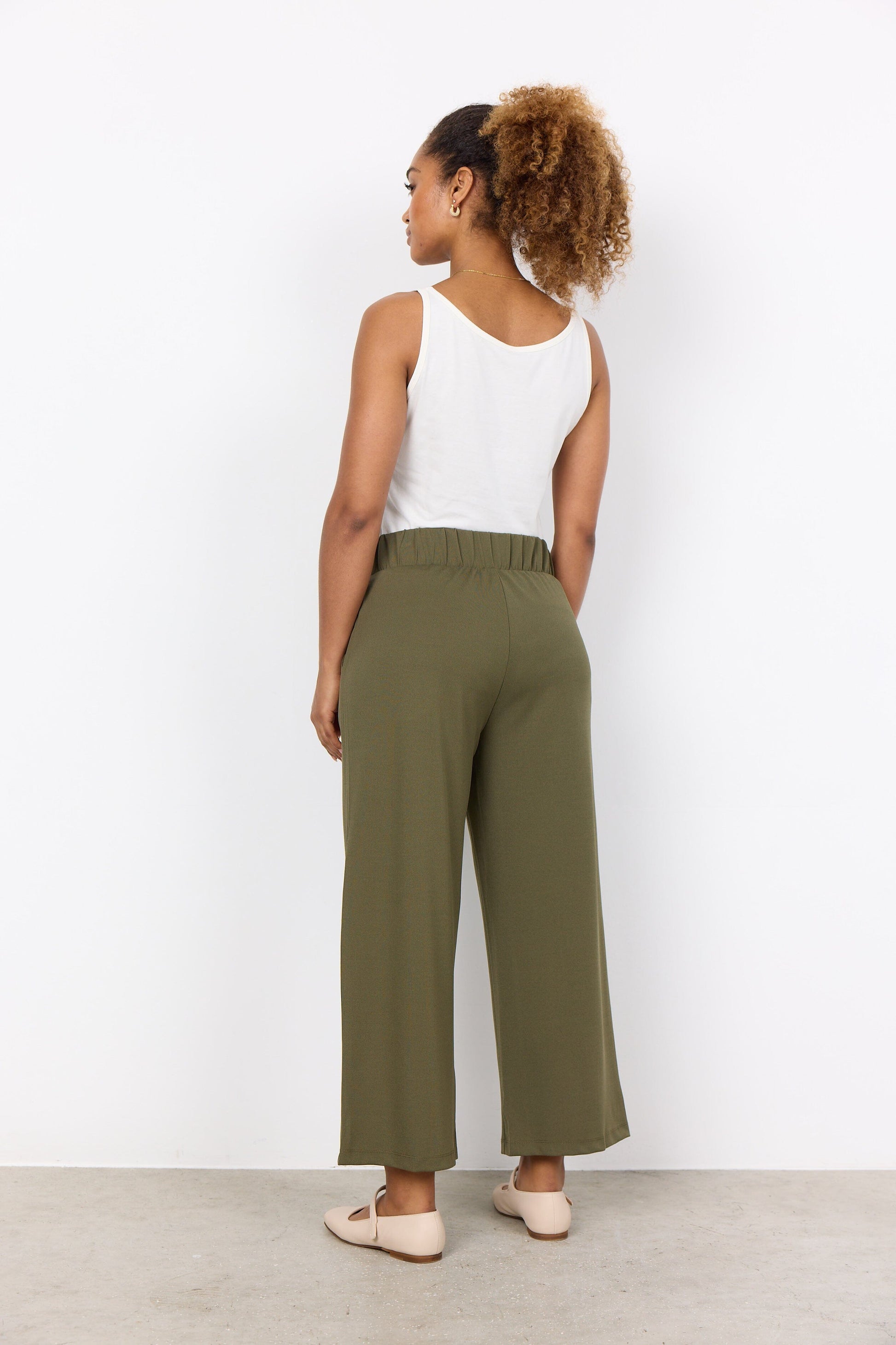 Siham Pants | Olive Pants Soya Concept 