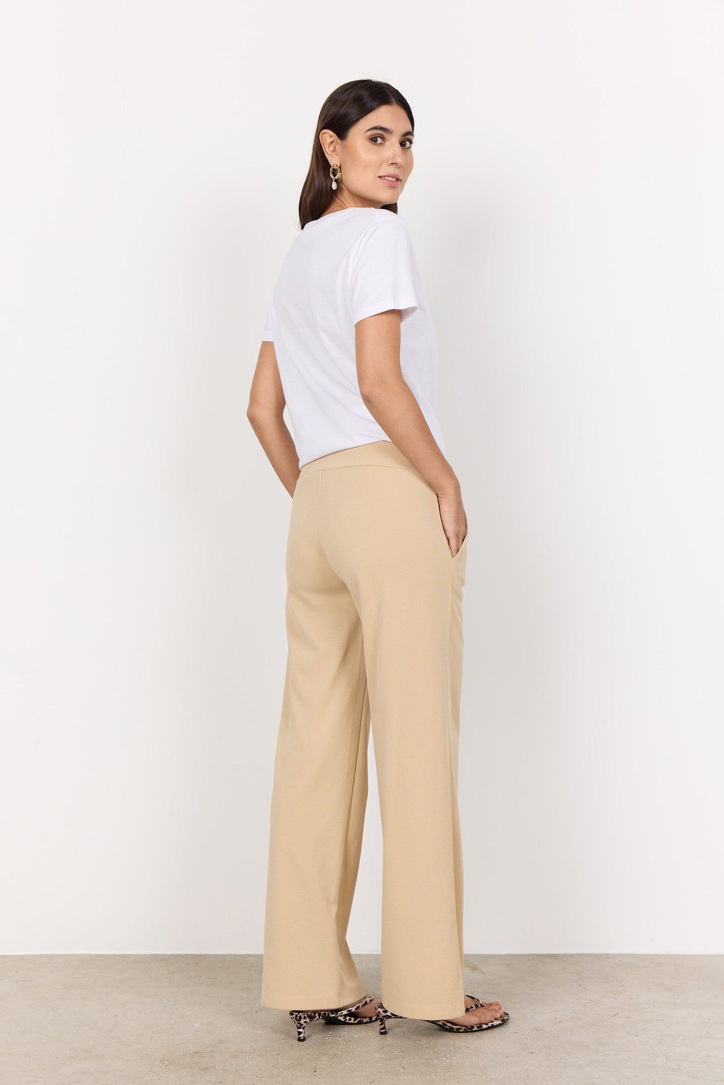 Siham Wide Pants | Sand Pants Soya Concept 