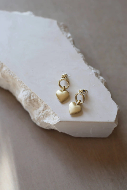 Solace Earrings | Gold Earrings Tutti & Co 
