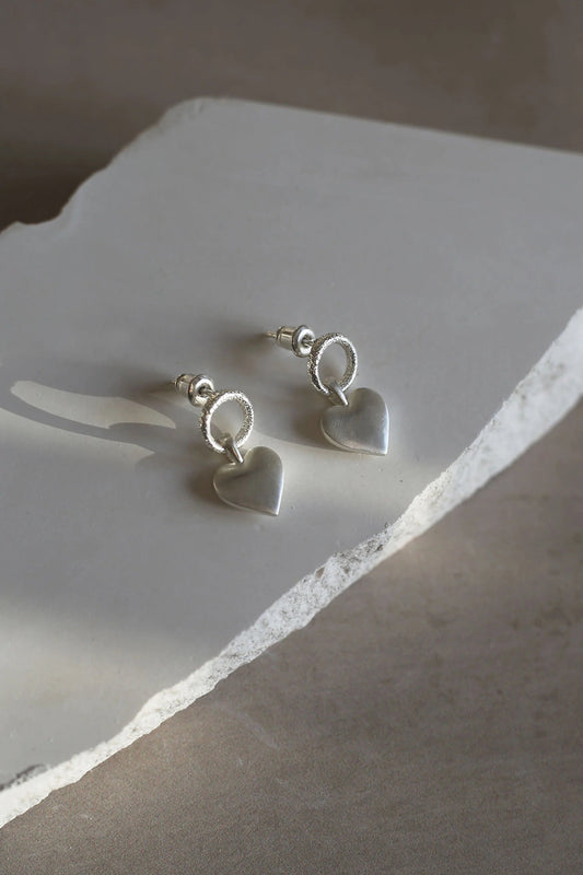 Solace Earrings | Silver Earrings Tutti & Co 