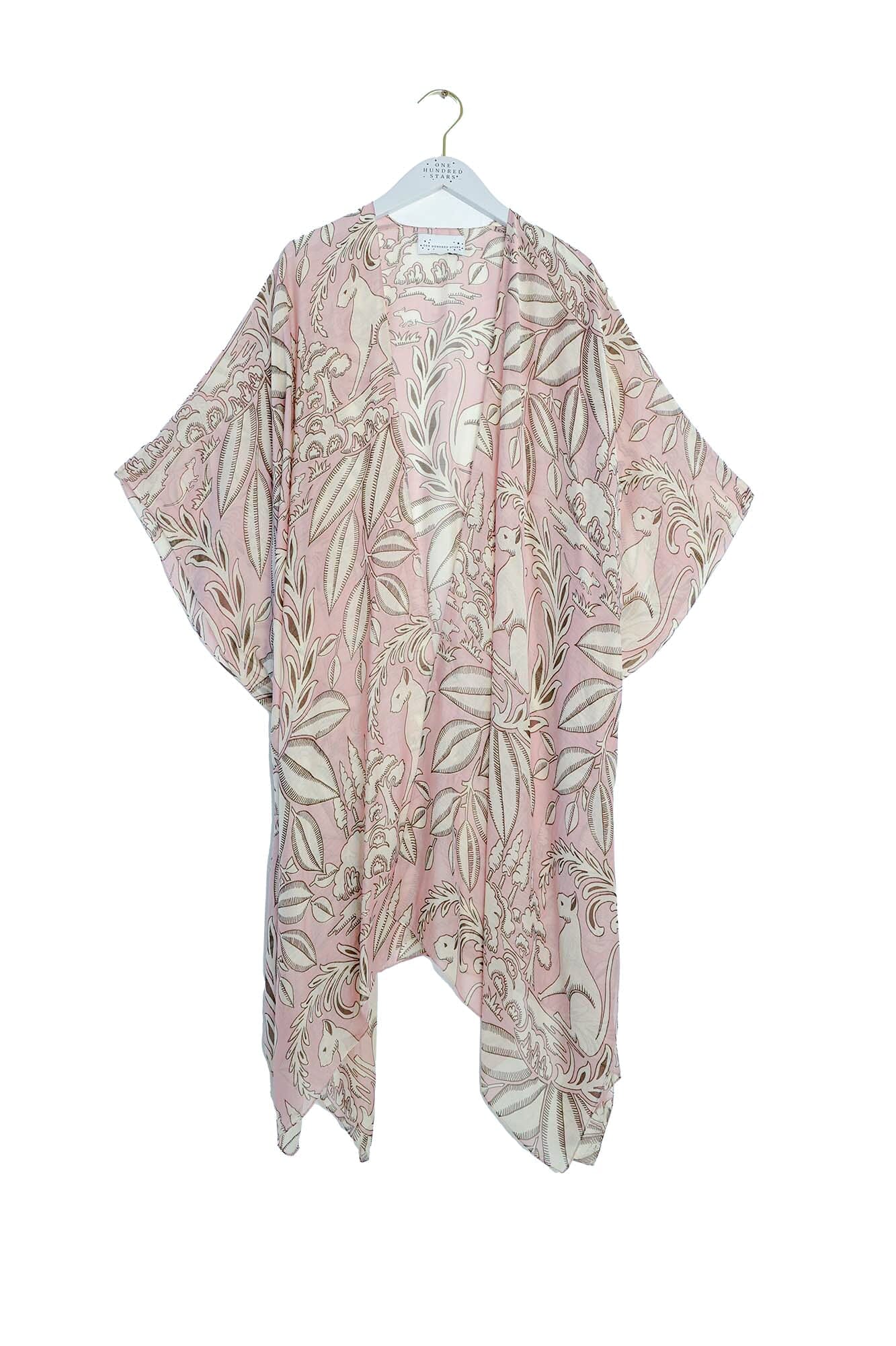 Throwover | Sphinx | Plaster Pink Casual Kimonos One Hundred Stars 