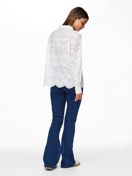 Vilde Shirt | Bright White Top Pieces 