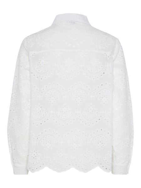 Vilde Shirt | Bright White Top Pieces 