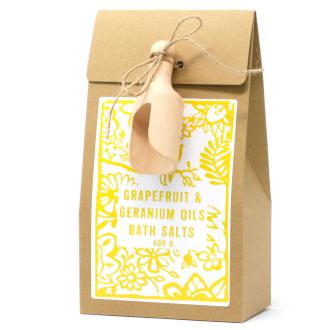 Agnes & Cat Bath Salts - Grapefruit & Geranium (BALANCE) Agnes & Cat The White Room