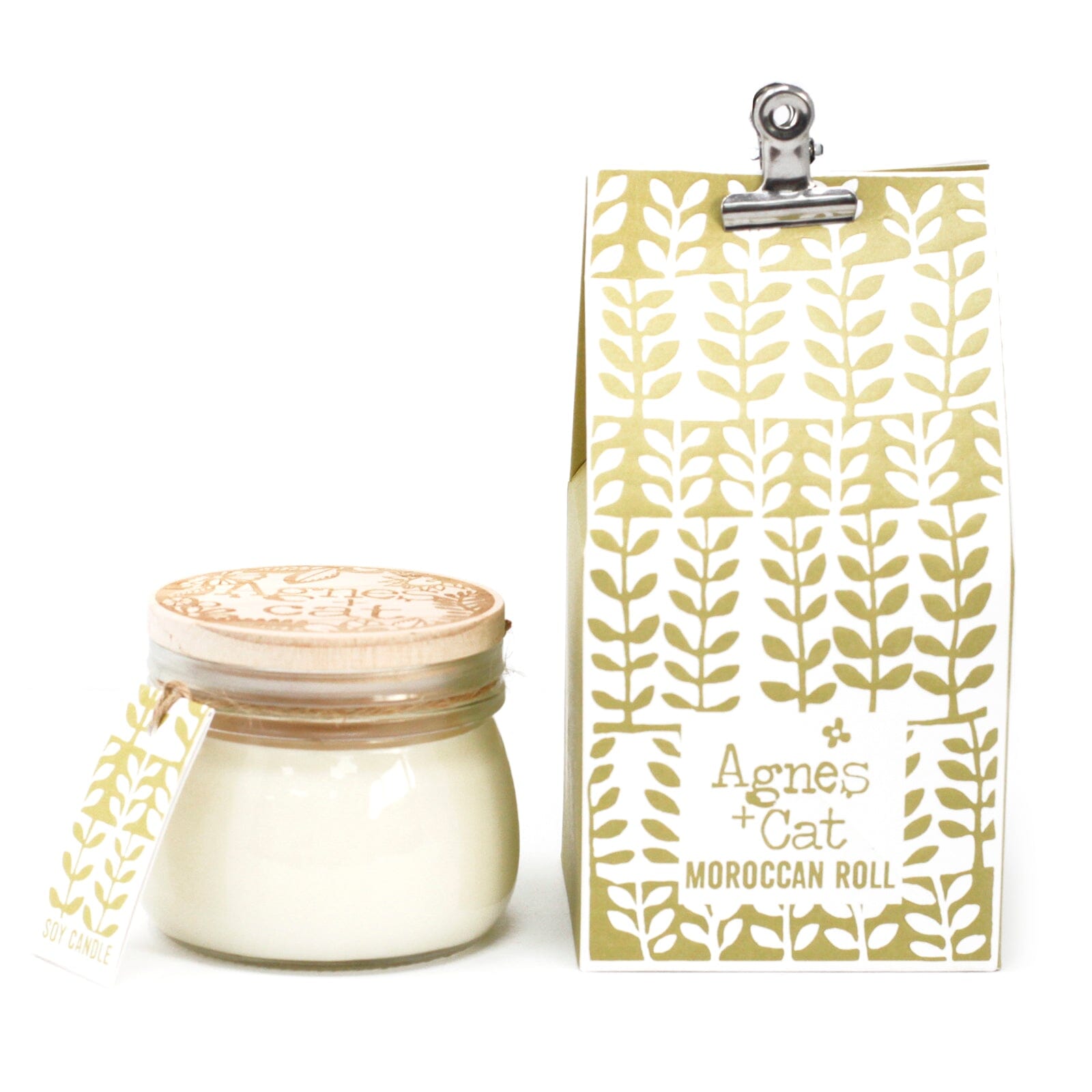 Agnes & Cat | Small Kilner Jar Candle | Moroccan Roll Candle Agnes & Cat 