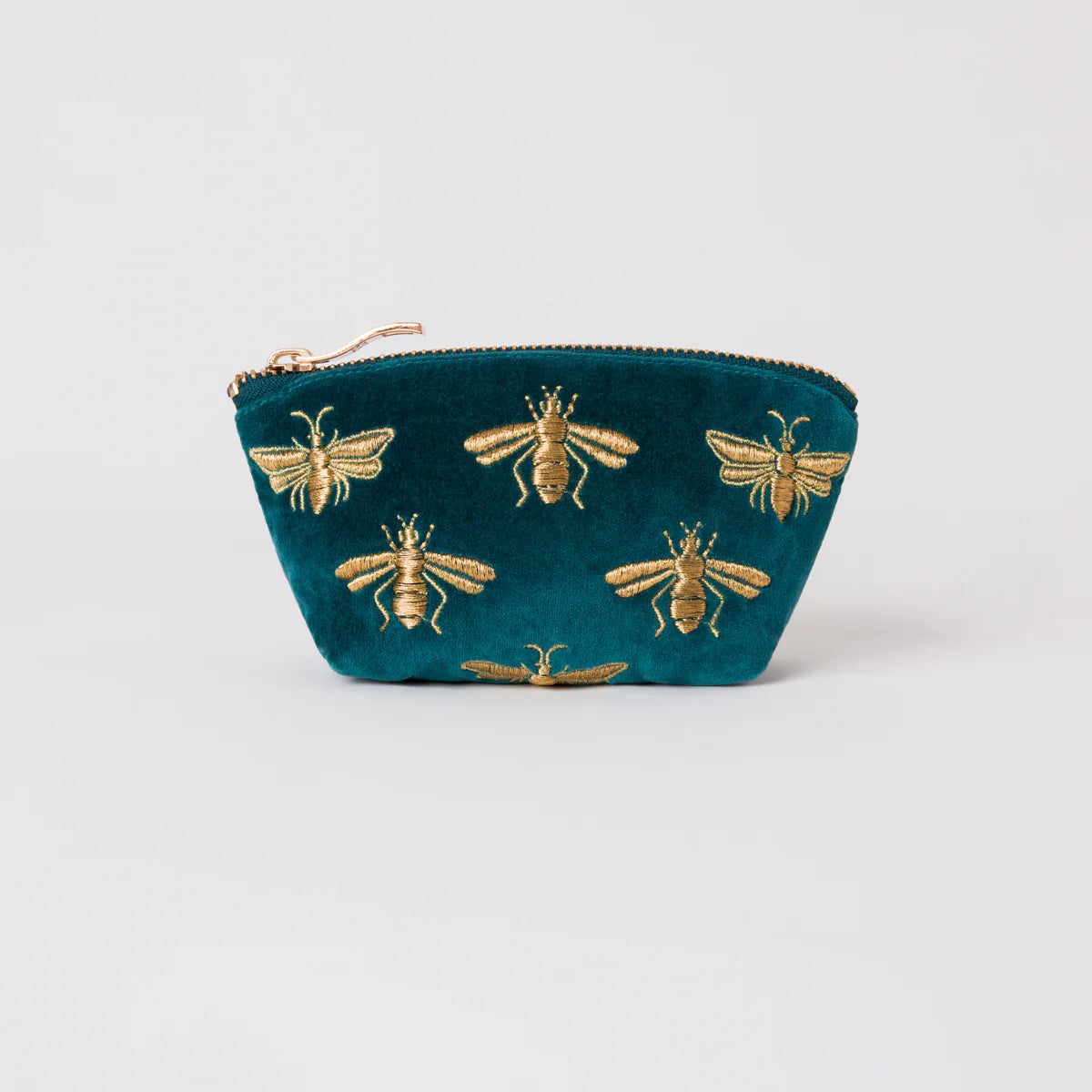 Coin Purse | Honey Bee | Rich Blue Purse Elizabeth Scarlett 