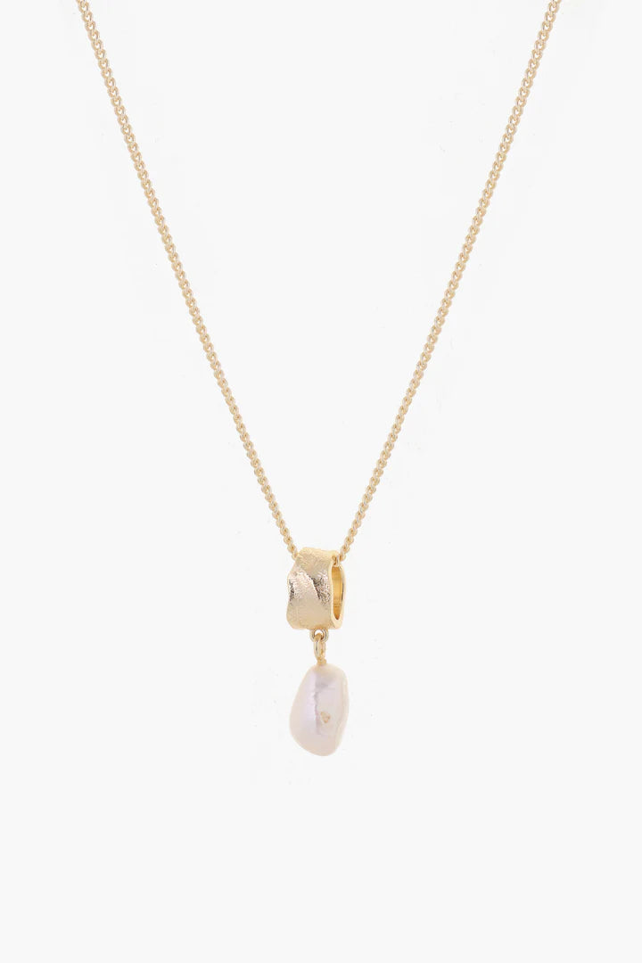 Freshwater Pearl Necklace | Gold Necklaces Tutti & Co 