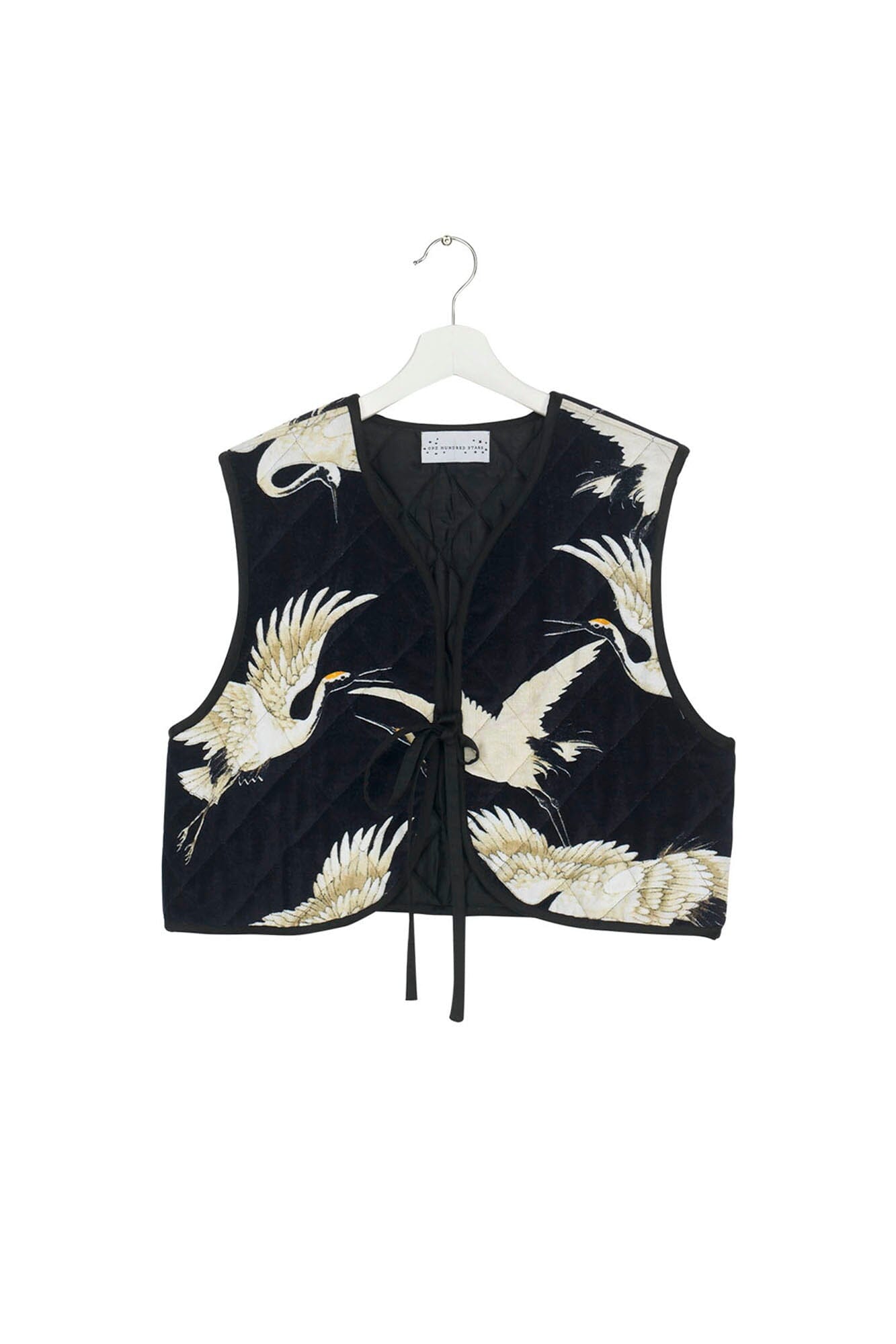 Gilet | Stork | Black Gilet One Hundred Stars 