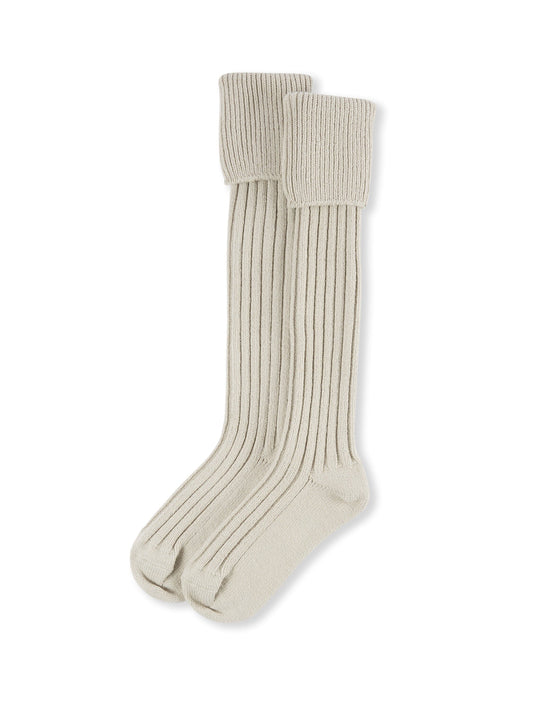 Long Boot Sock | Stone Socks Chalk 