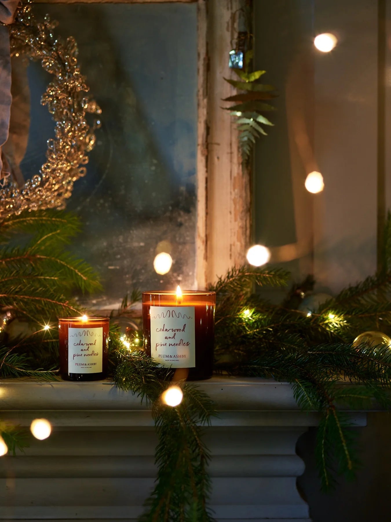 Plum & Ashby Votive | Cedarwood & Pine Needles Candle Plum & Ashby 