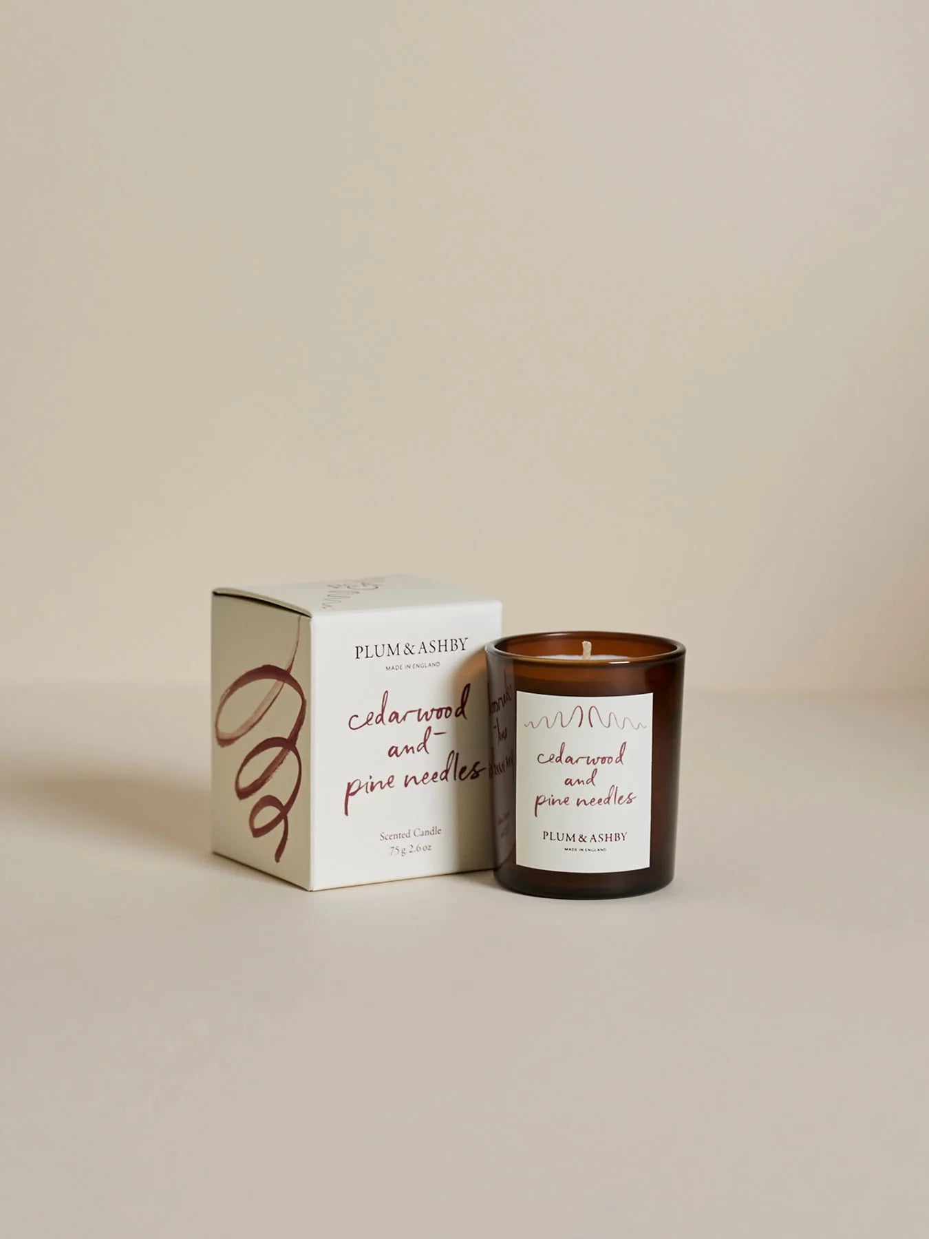 Plum & Ashby Votive | Cedarwood & Pine Needles Candle Plum & Ashby 