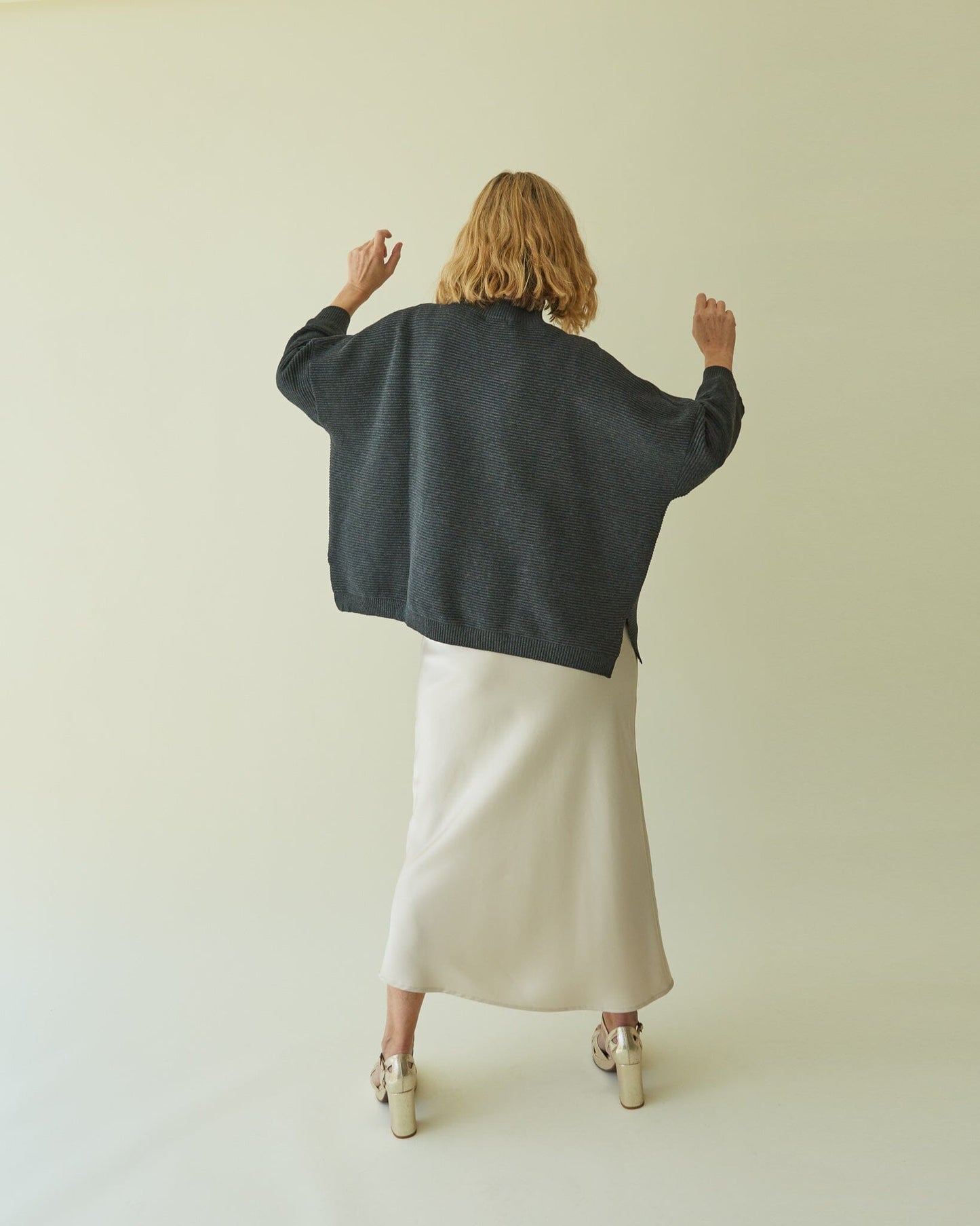 Vicki Jumper | Charcoal Shirts & Tops Chalk 