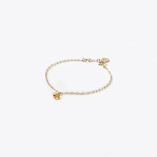 Wanderlust Life - Gold Chain Bracelet - Citrine Bracelets - Wanderlust Life The White Room