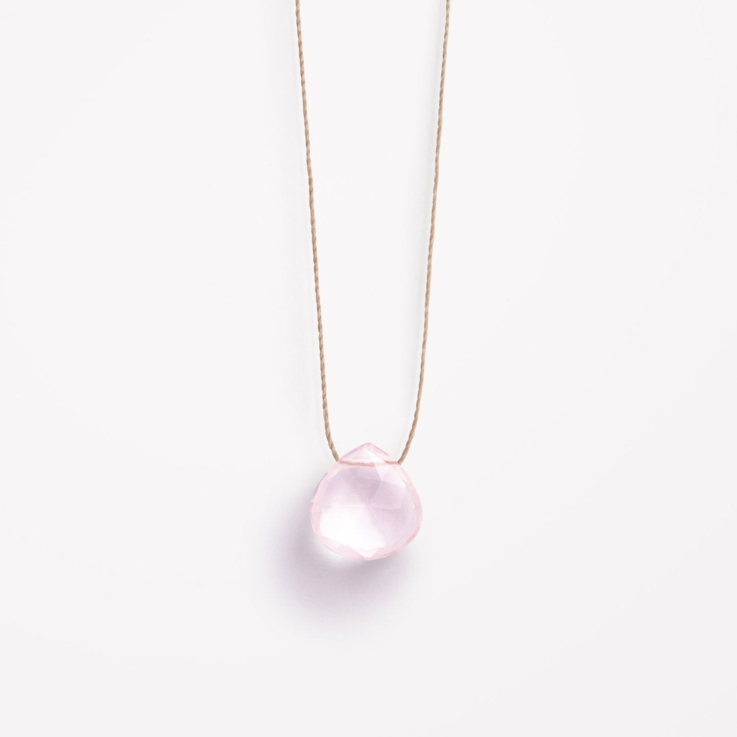 Wanderlust Life - Heart Chakra - Rose Quartz Necklace Wanderlust Life The White Room